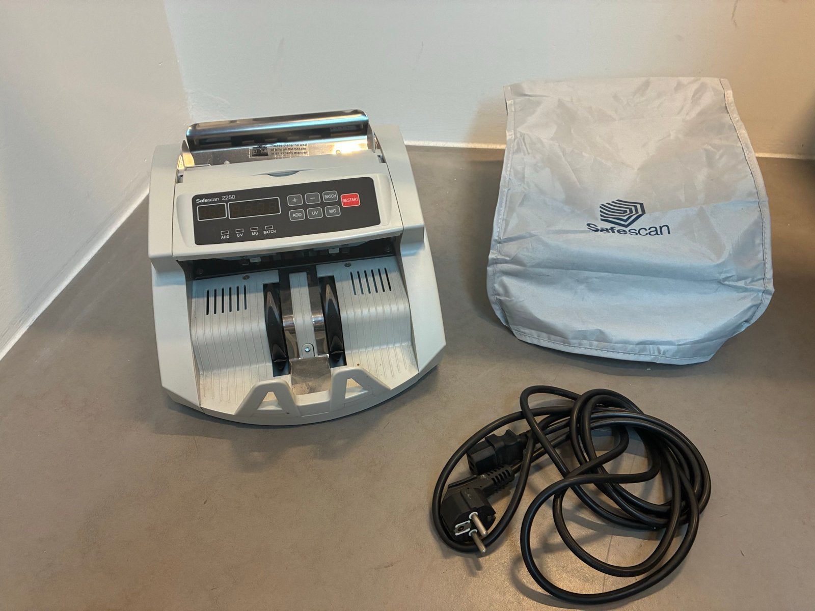 Safescan 2250 Geld Telmachine - Nauwkeurig en Snel, Postzegels en Munten, Ophalen of Verzenden