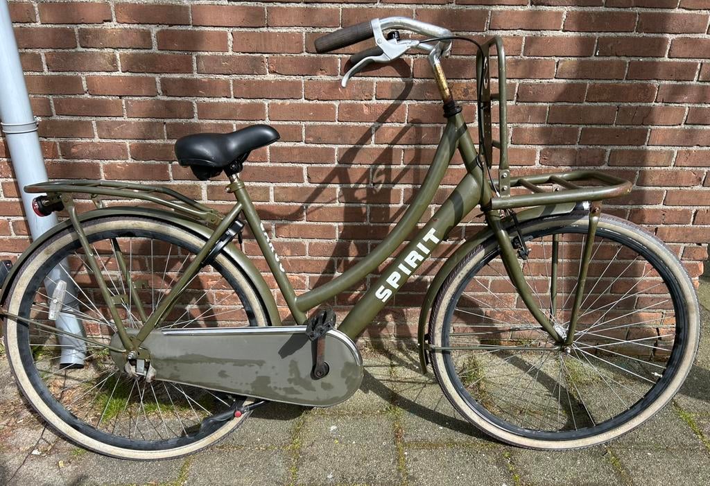 Cargo Spirit dames fiets damesfiets transportrekje 28 inch, Terugtraprem, Gebruikt, Versnellingen, 50 tot 53 cm