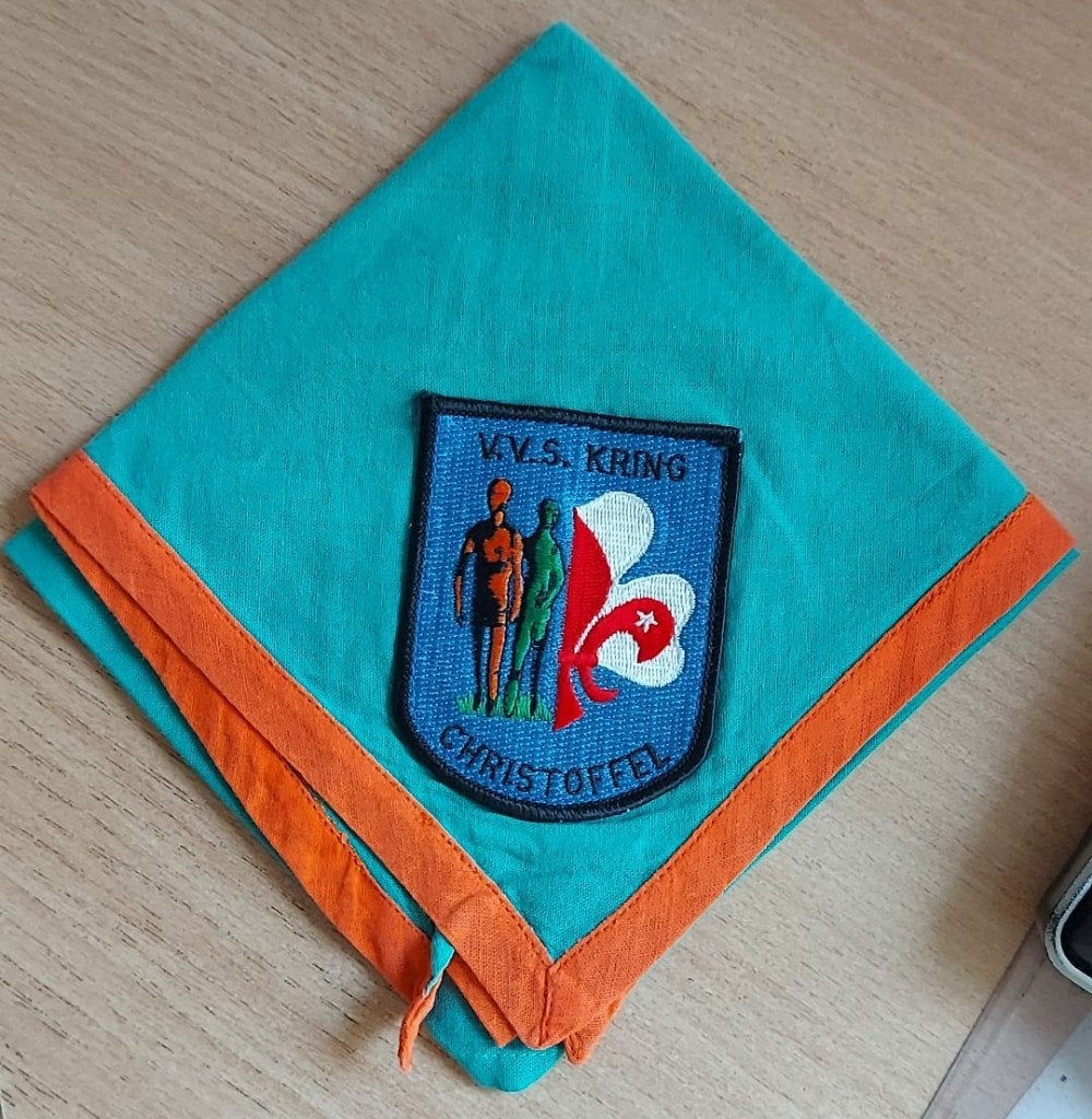 scouting Das VVS kring Christoffel - Nijmegen, Verzamelen, Scouting, Ophalen of Verzenden, Zo goed als nieuw, Embleem, Speld of Insigne