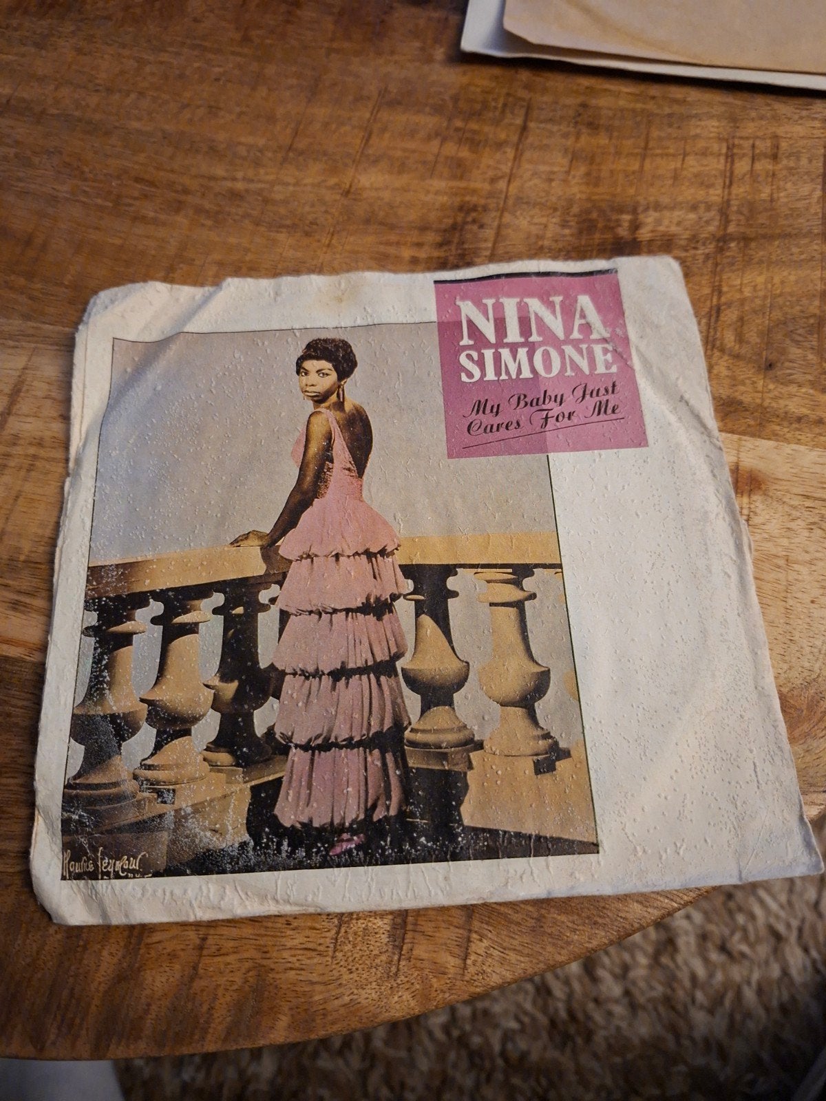 nina simone  / my baby just cares for me, Ophalen of Verzenden, Zo goed als nieuw