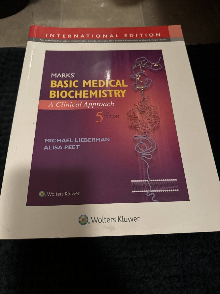 Marks' Basic Medical Biochemistry 5th Edition, Boeken, Ophalen of Verzenden, Beta, Zo goed als nieuw, WO