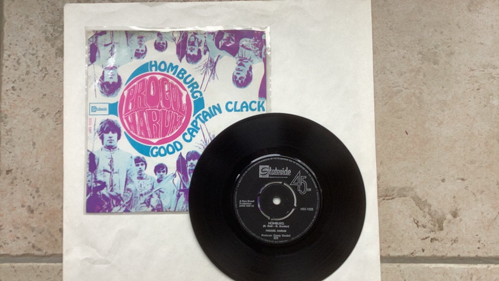 Singles Procul Harum, Ophalen of Verzenden, Gebruikt, 7 inch, Pop