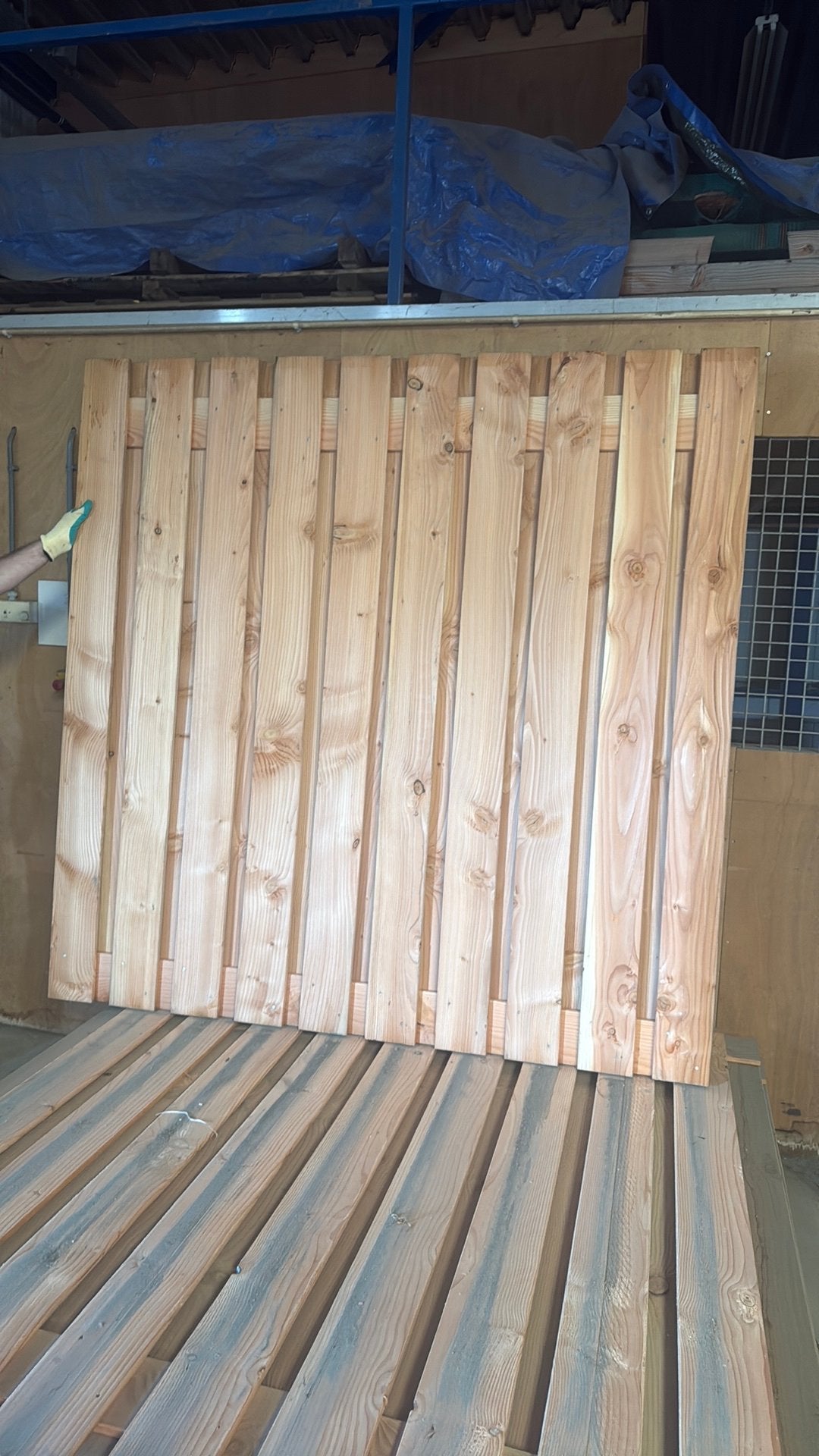 Douglas Scherm Goedkoop 180x180 , schutting, Tuin en Terras, Schuttingen, Ophalen, 1 tot 2 meter, Minder dan 3 meter, Zo goed als nieuw