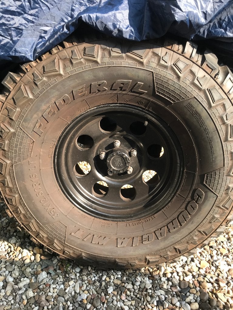 5 st. M/T Off Road banden 35x12.50 R15, Overige, Gebruikt, Overige maten, Ophalen of Verzenden