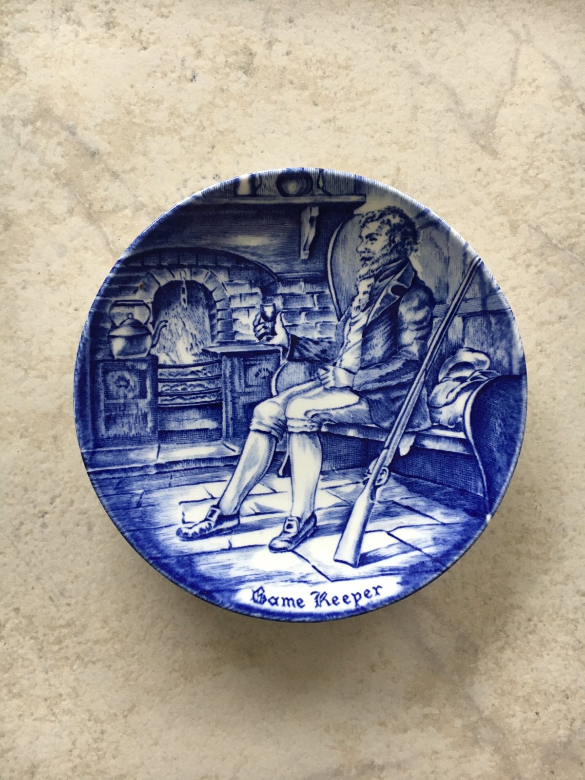bord schaaltje Enoch Wedgwood Tunstall Game Keeper porselein, Ophalen of Verzenden