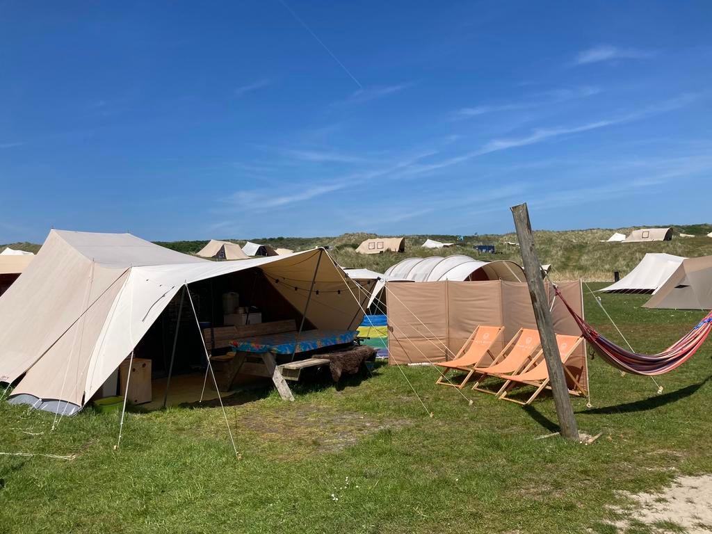 Tent op camping Stortemelk, Vlieland, Ophalen of Verzenden, Nieuw, Tot en met 6