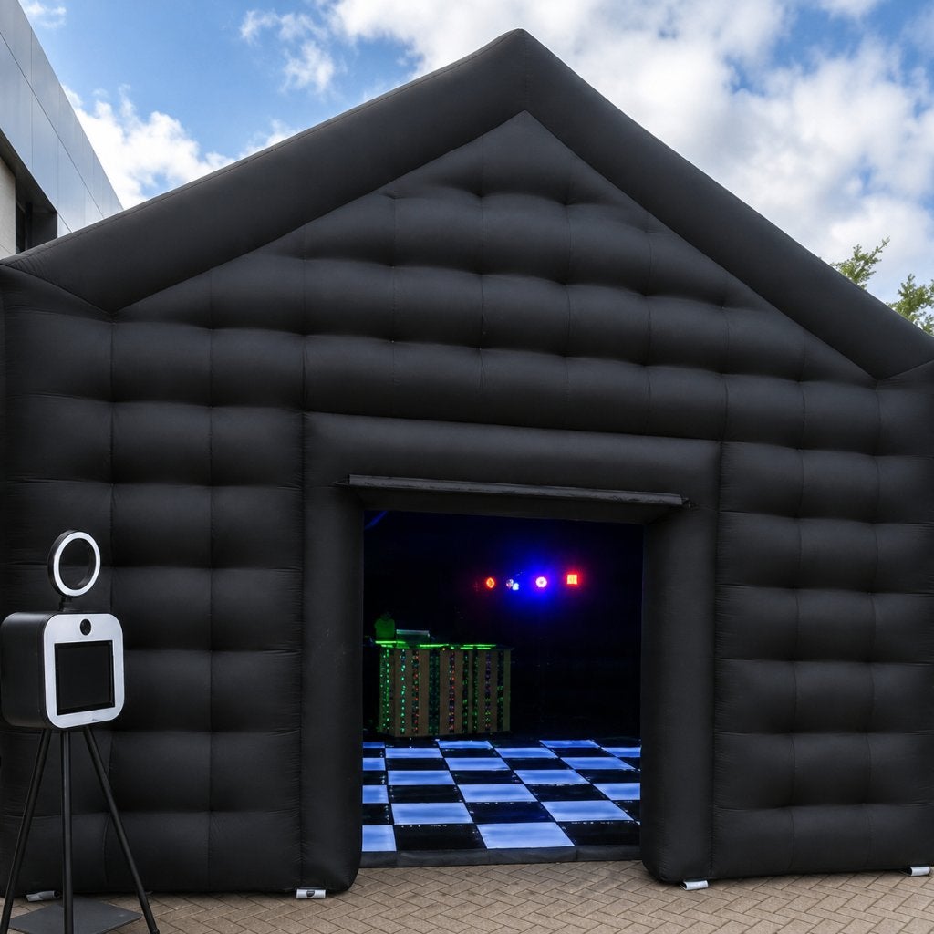 Luxe opblaasbare partytent huren | Vanaf €134 | 4x4 t/m 6x8, Ophalen of Verzenden, Minder dan 5 meter
