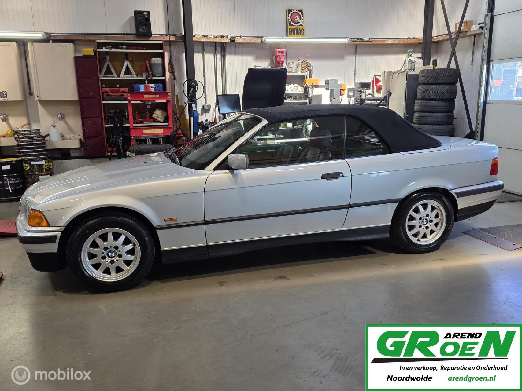 BMW 3-serie Cabrio 318i ExecutiveComfort cruise clima airco, Auto's, BMW, Euro 2, 1345 kg, Achterwielaandrijving, Gebruikt