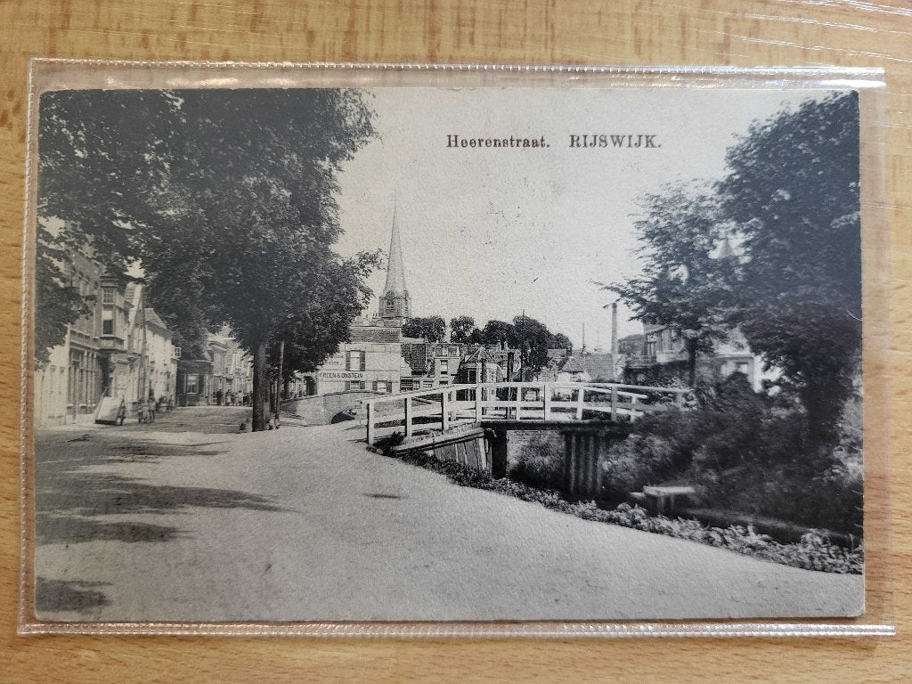 ansicht RIJSWIJK Heerenstraat, Verzamelen, Ophalen of Verzenden, Voor 1920, Zuid-Holland