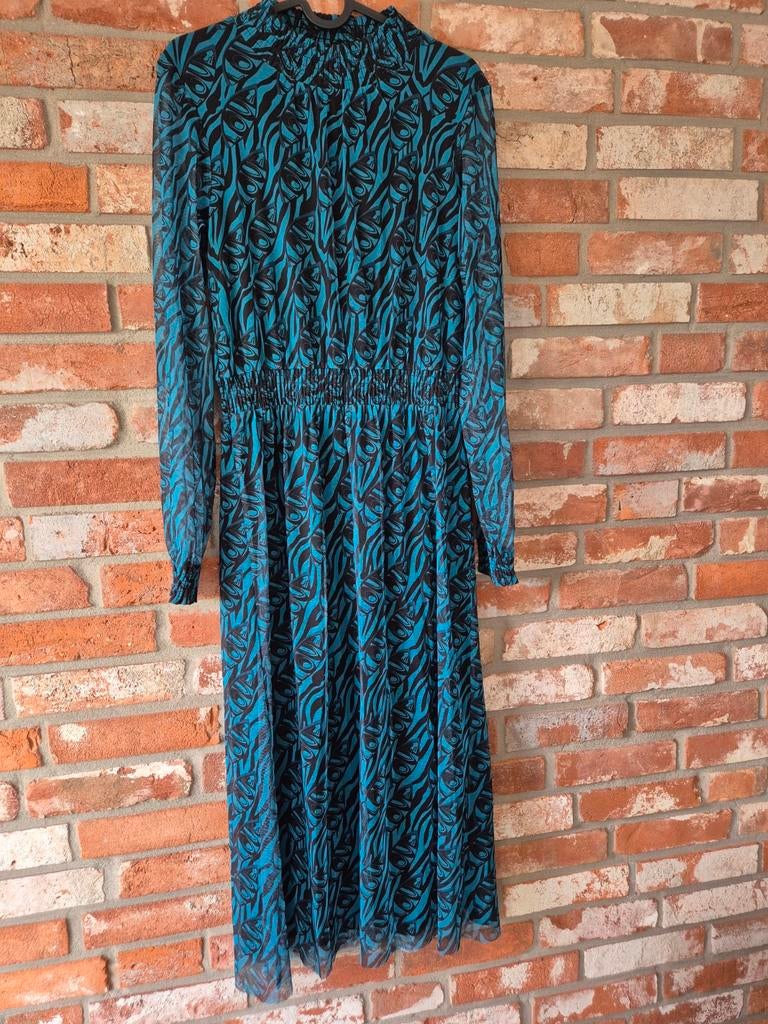 Nieuwe jurk Juffrouw Jansen maat M, Maat 38/40 (M), Blauw, Nieuw, Ophalen of Verzenden