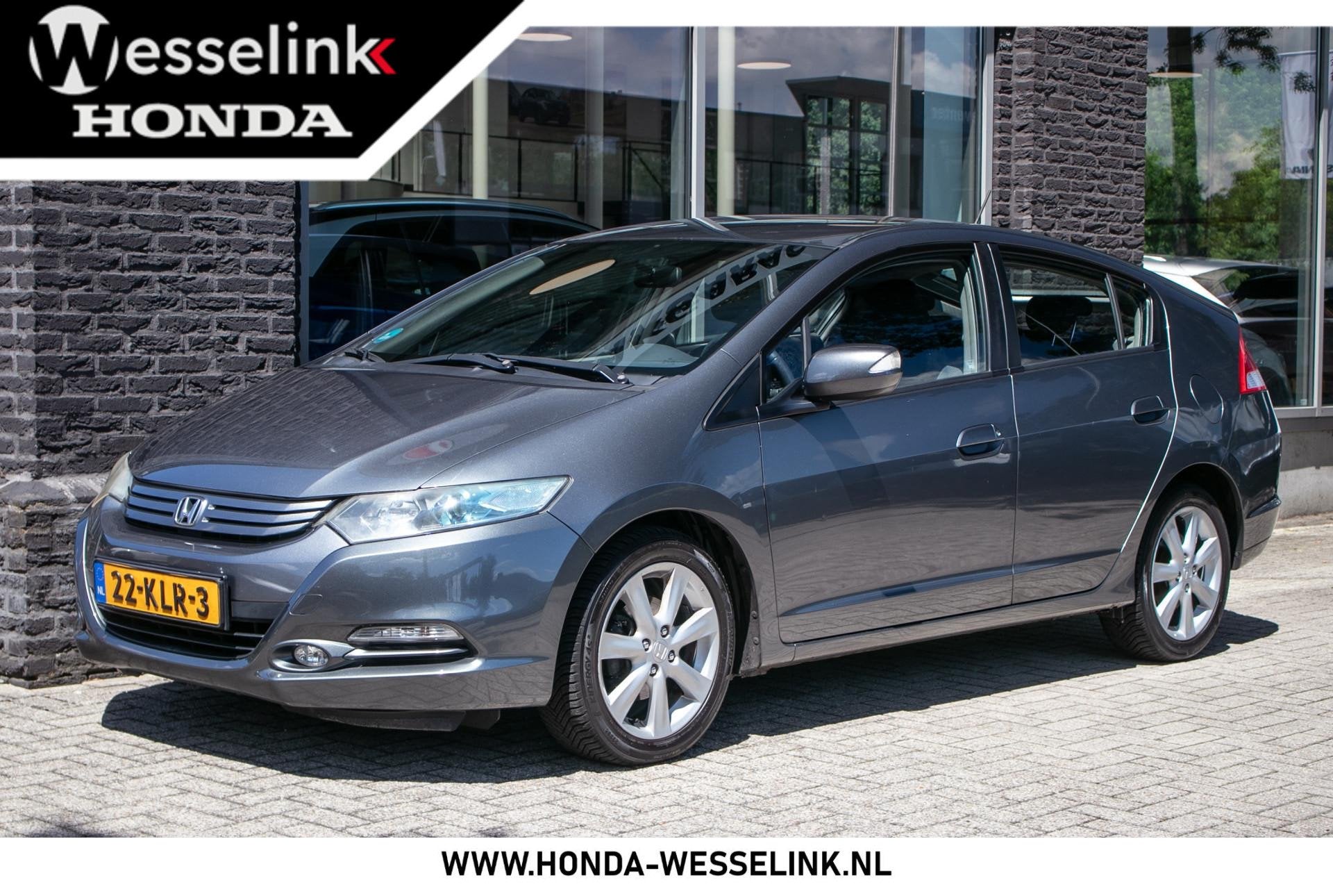 Honda Insight 1.3 Elegance | Clima | Cruise | Dealer onderho, Auto's, Honda, Euro 5, Stof, Gebruikt, Zwart