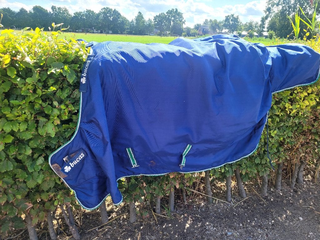 Paardendeken Bucas Smartex Rain, Dieren en Toebehoren, Bucas, Gebruikt, Afneembare hals, Overige materialen