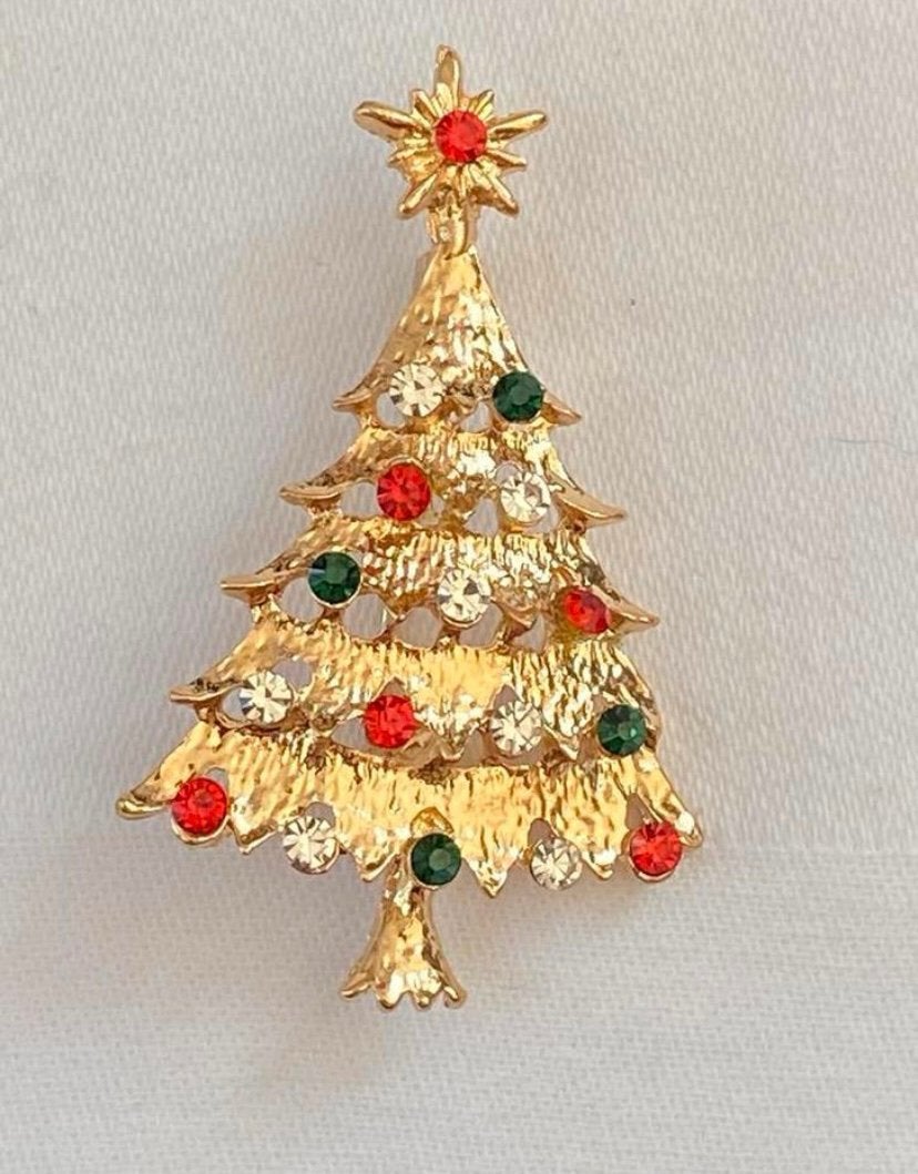 Kerstboom kerstbroche kerst, Ophalen of Verzenden, Zo goed als nieuw, Overige materialen