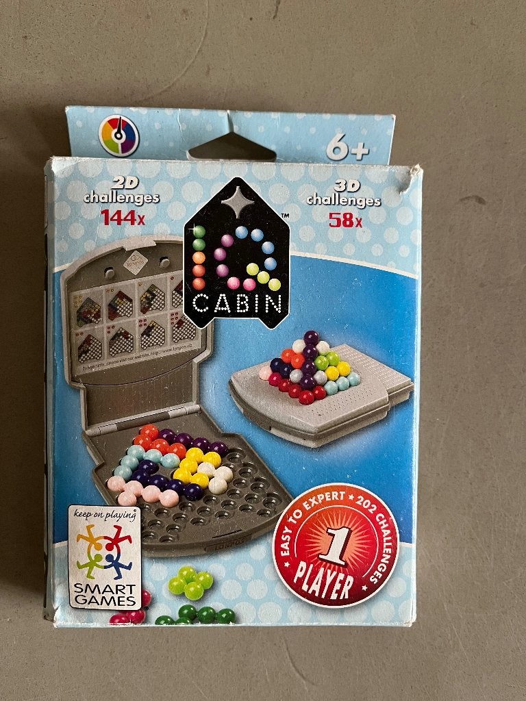 Cabin multilevel logic game, Een of twee spelers, Ophalen, Zo goed als nieuw, SmartGames