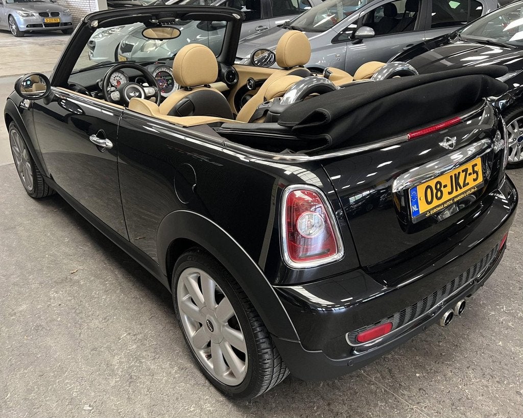 Mini Mini Cabrio 1.6 Cooper S Chili 2e eigenaar- NAP - Nav -, Auto's, Euro 5, Gebruikt, Beige, 4 cilinders