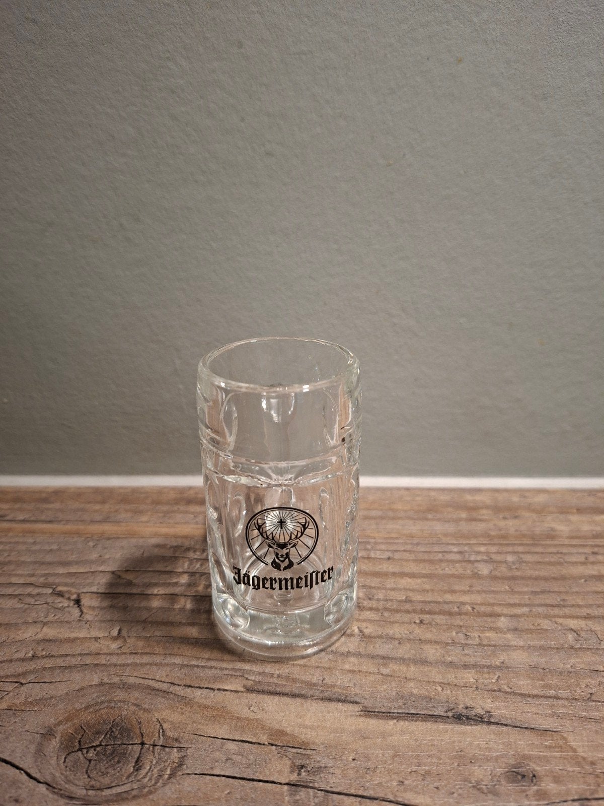 Jagermeister borrelglaasje, Verzamelen, Glas en Borrelglaasjes, Ophalen of Verzenden, Zo goed als nieuw, Borrel- of Shotglas
