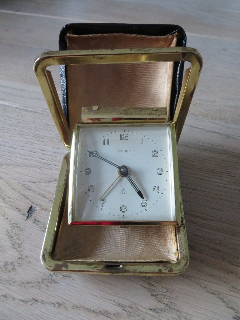 Reiswekker Peter Vintage, Gebruikt, Analoog, Ophalen of Verzenden, Overige merken