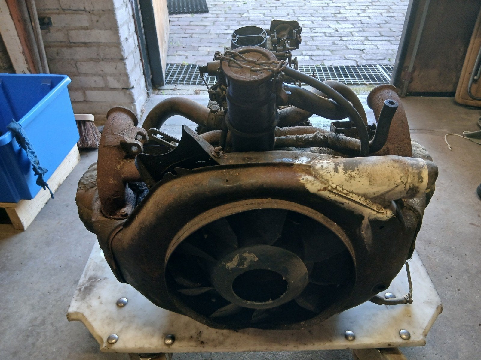 Citroën 2CV Eend Motor met Carburateur - Draait Rond, Ophalen