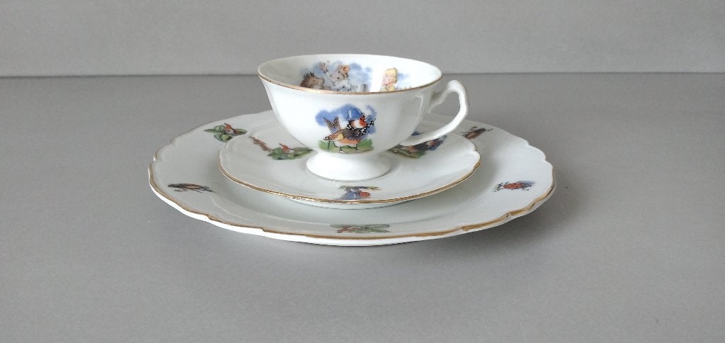 Kinderservies (oud), Antiek en Kunst, Ophalen