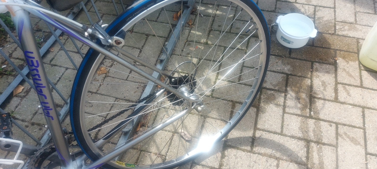 Jan Janssen racefiets - Goed onderhouden, Overige merken, 28 inch, Gebruikt, Aluminium