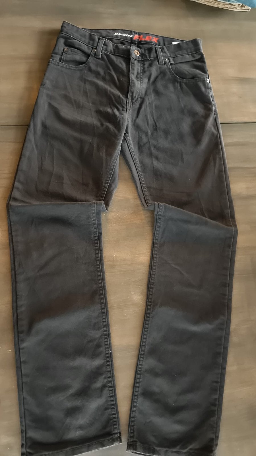 Dickies Flex Regular Fit Werkbroek - Zwart (Maat 30x32), Ophalen of Verzenden, Zo goed als nieuw, Maat 48/50 (M), Zwart