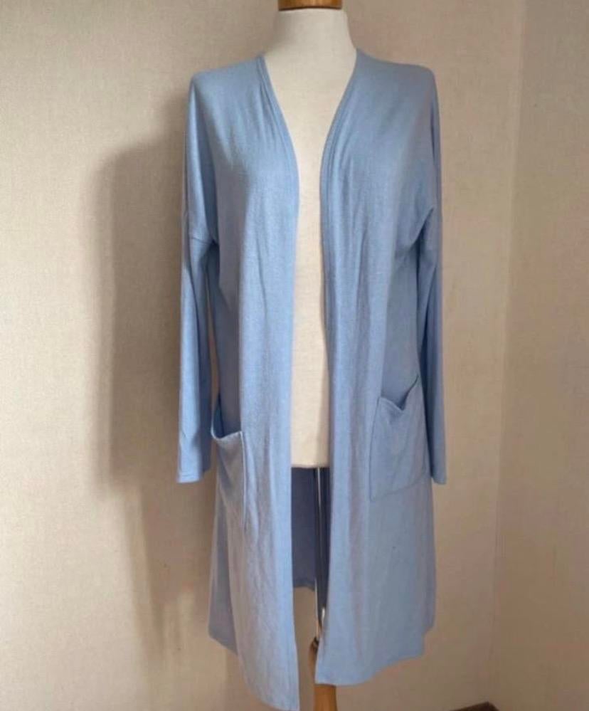 IZ NAIZ lange cardigan - Maat M, Ophalen of Verzenden, Zo goed als nieuw, Maat 38/40 (M), Blauw