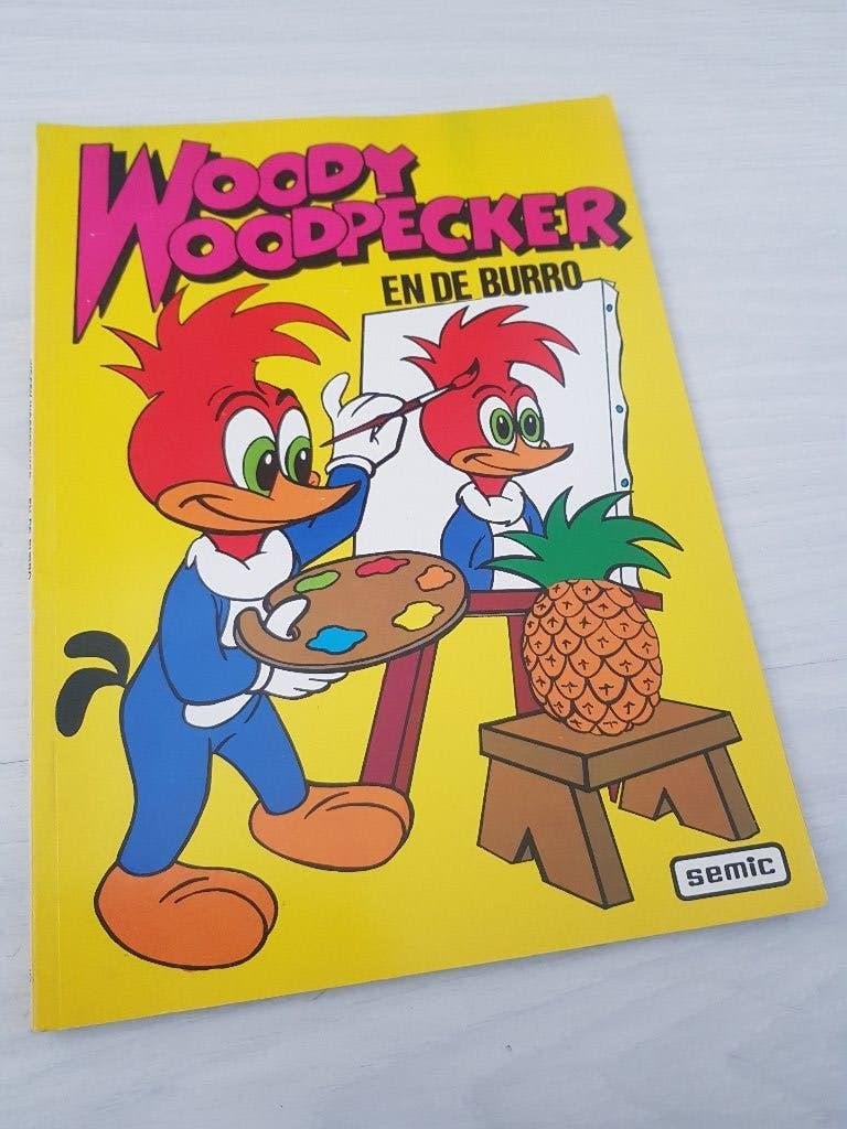 Woody Woodpecker, Boeken, Stripboeken, Gelezen, Eén stripboek, Ophalen of Verzenden, Walter Lantz