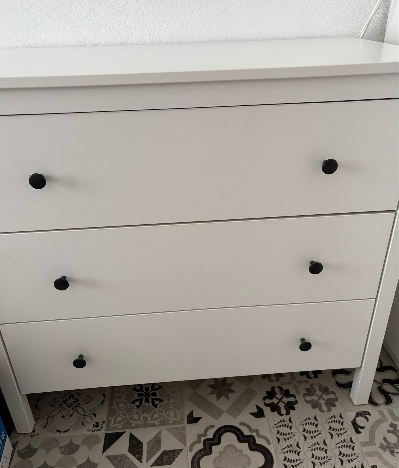 IKEA KOPPANG ladekast wit, 3 laden, Ophalen, Gebruikt, 3 of 4 laden, 25 tot 50 cm
