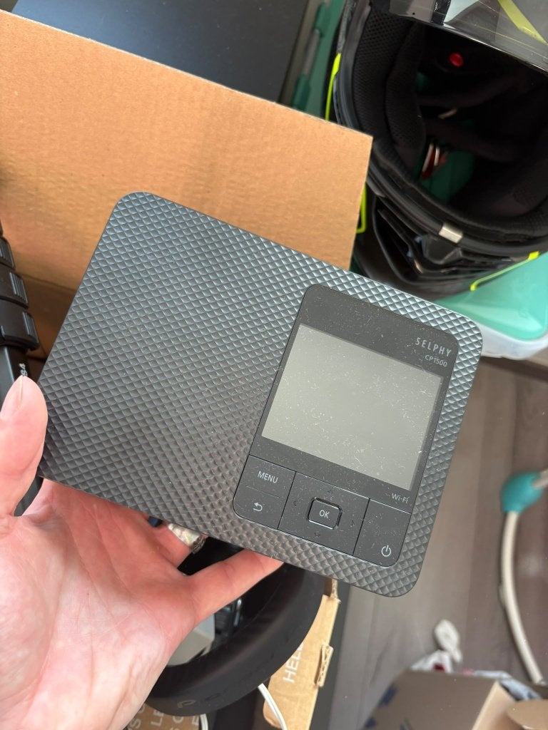 Canon SELPHY CP1500 – compacte fotoprinter, Ophalen of Verzenden, Zo goed als nieuw, Fotoprinter, Canon.