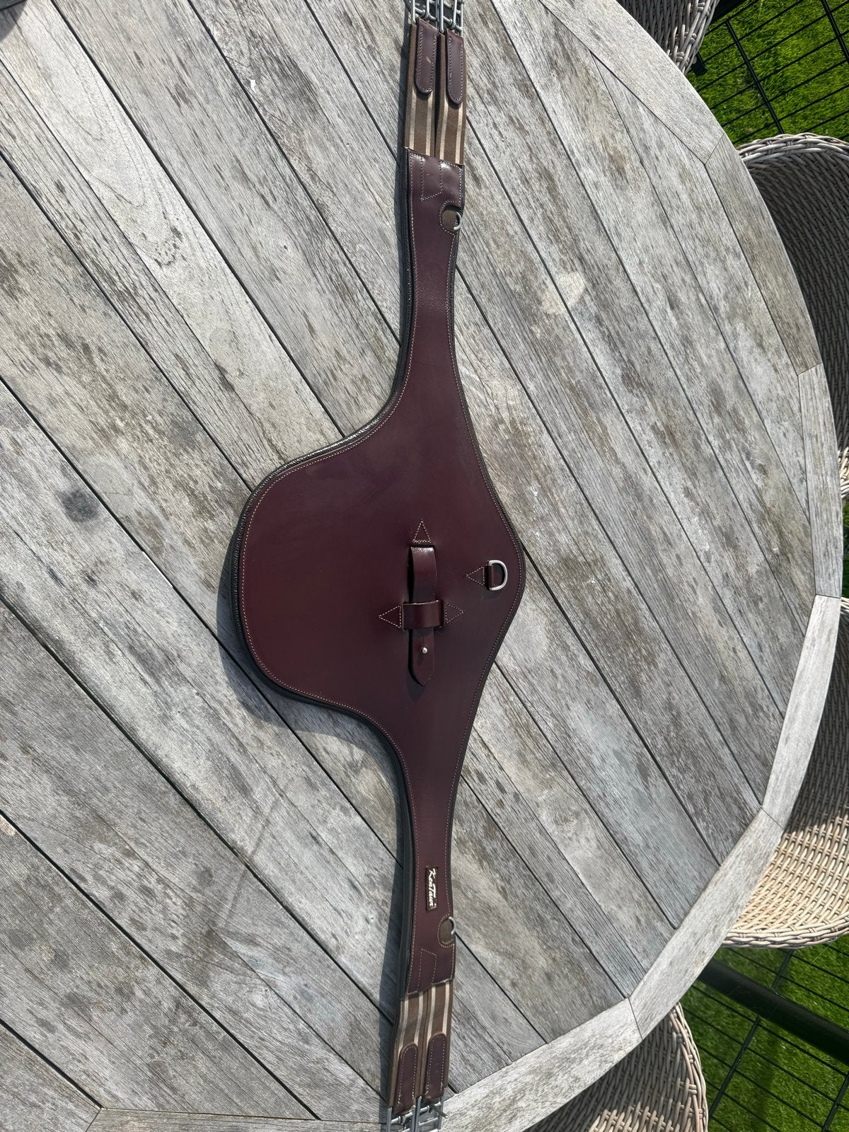 Zo goed als nieuwe springsingel, Kentaur 130 cm, Ophalen of Verzenden, Zo goed als nieuw