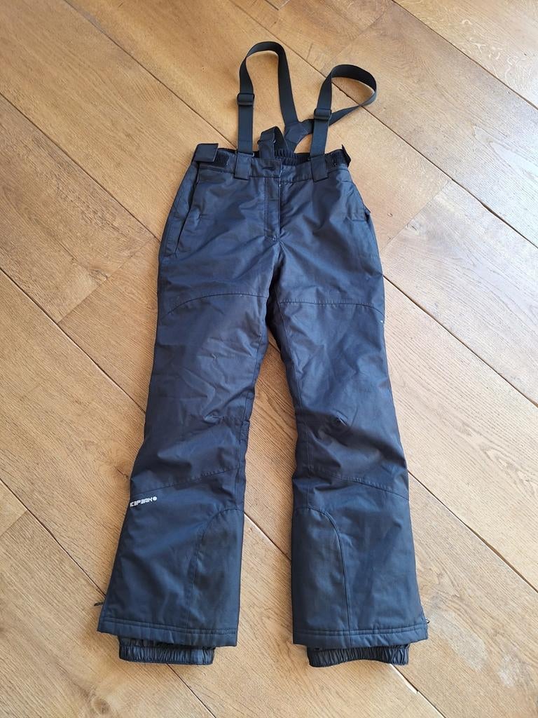 Icepeak skibroek zwart maat 152, Kinderen en Baby's, Kinderkleding | Maat 152, Broek, Gebruikt, Jongen of Meisje, Ophalen of Verzenden