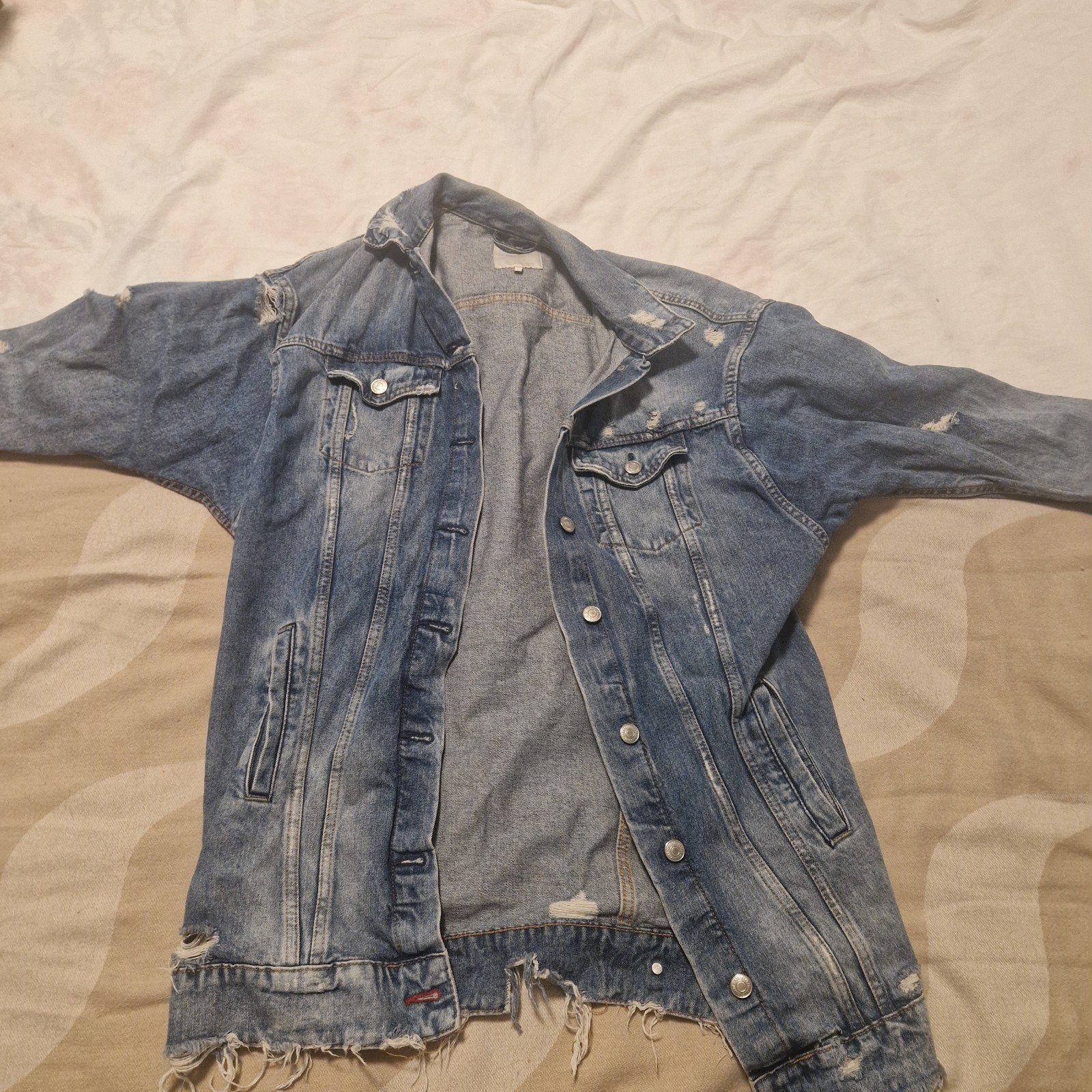 Zara Trafaluc spijkerjasje - Nooit gedragen, Kleding | Dames, Blauw, Nieuw, Maat 36 (S), Zara Trafaluc