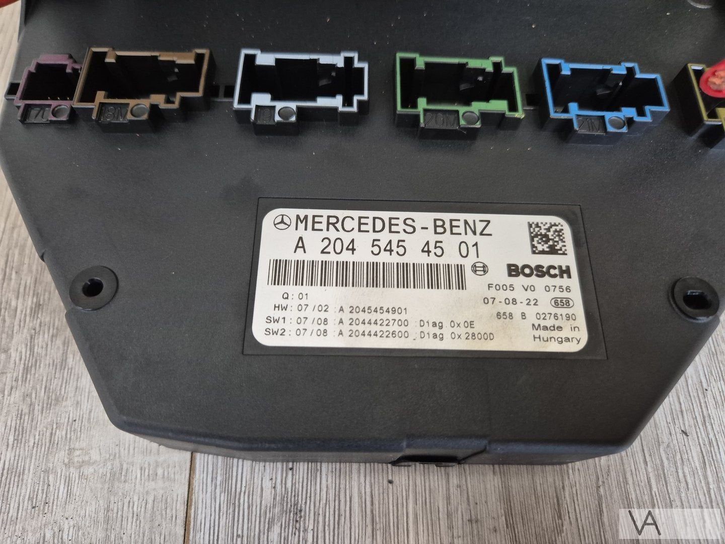 Mercedes C klasse W204 2007 - 2011 zekeringkast a2045454501, Gebruikt, -, Ophalen of Verzenden, -