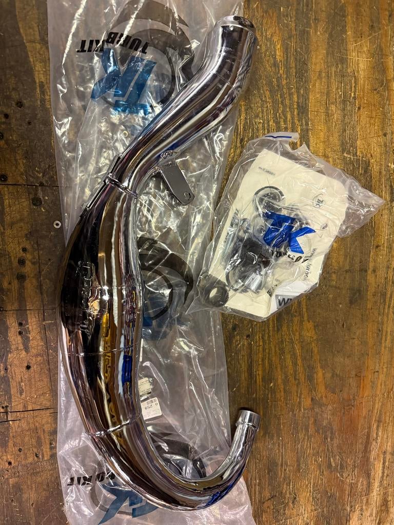 Derbi Turbokit Cromado GP 80cc Uitlaat, Derbi, Derbi, Nieuw, Uitlaat