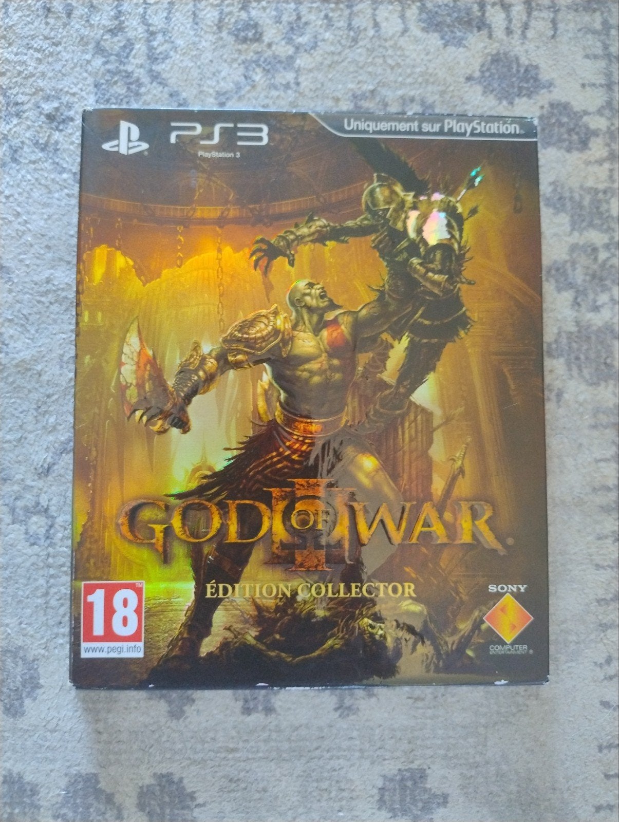 God of War III Collector's Edition PS3, Avontuur en Actie, Gebruikt, Vanaf 18 jaar, 1 speler