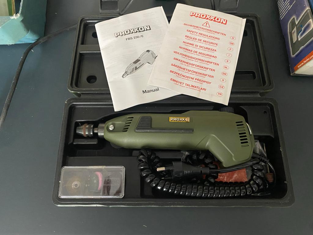 Lijmpistool, Dremel en Elektrisch Nietpistool Set, Ophalen of Verzenden, Gebruikt