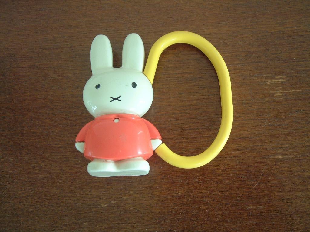 vintage nijntje rammelaar dick bruna, Verzamelen, Ophalen of Verzenden, Gebruikt