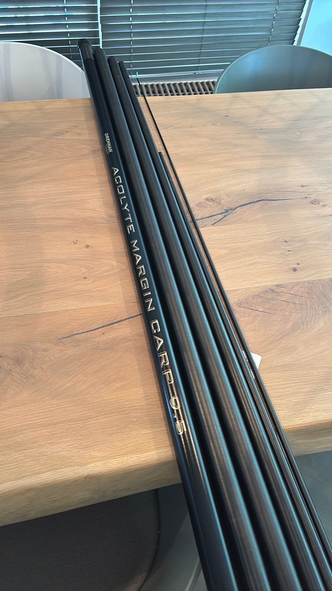 Drennan Acolyte Margin Carp 9.5 pula, Ophalen of Verzenden, Zo goed als nieuw, Overige typen
