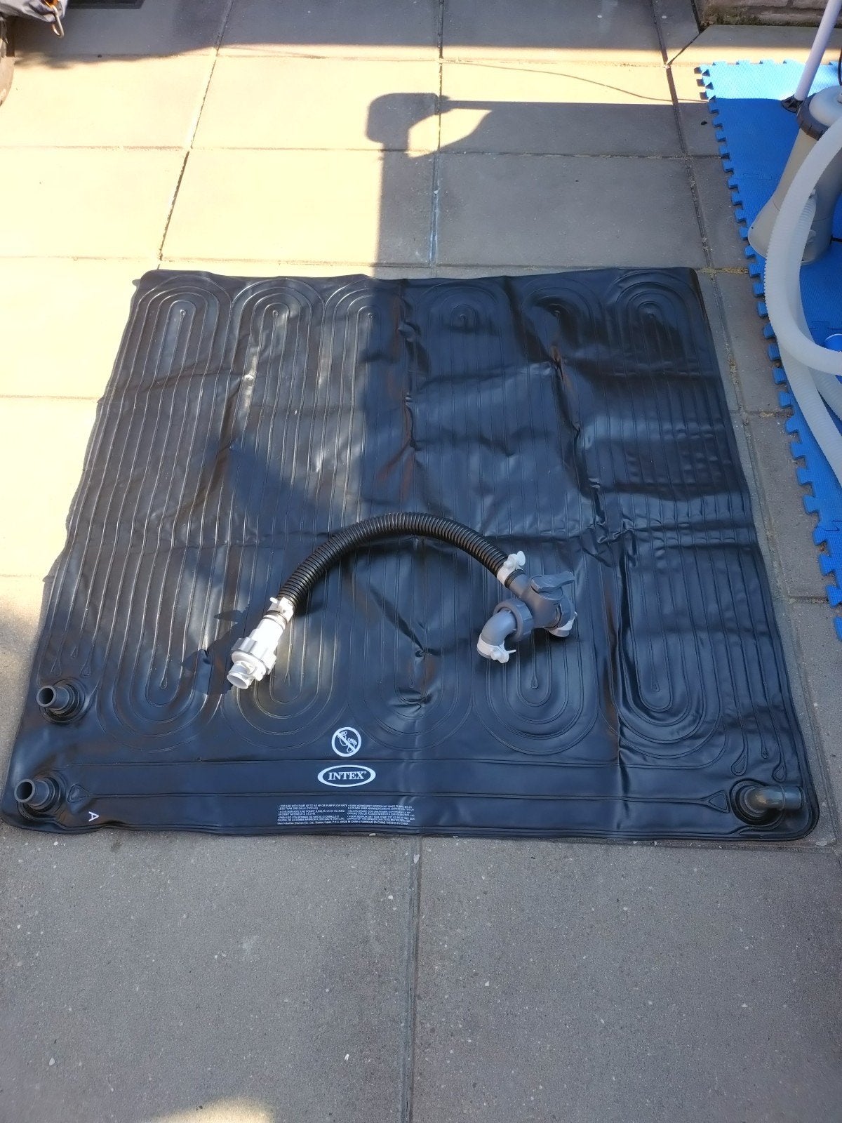 Intex warmte mat, Ophalen, Gebruikt