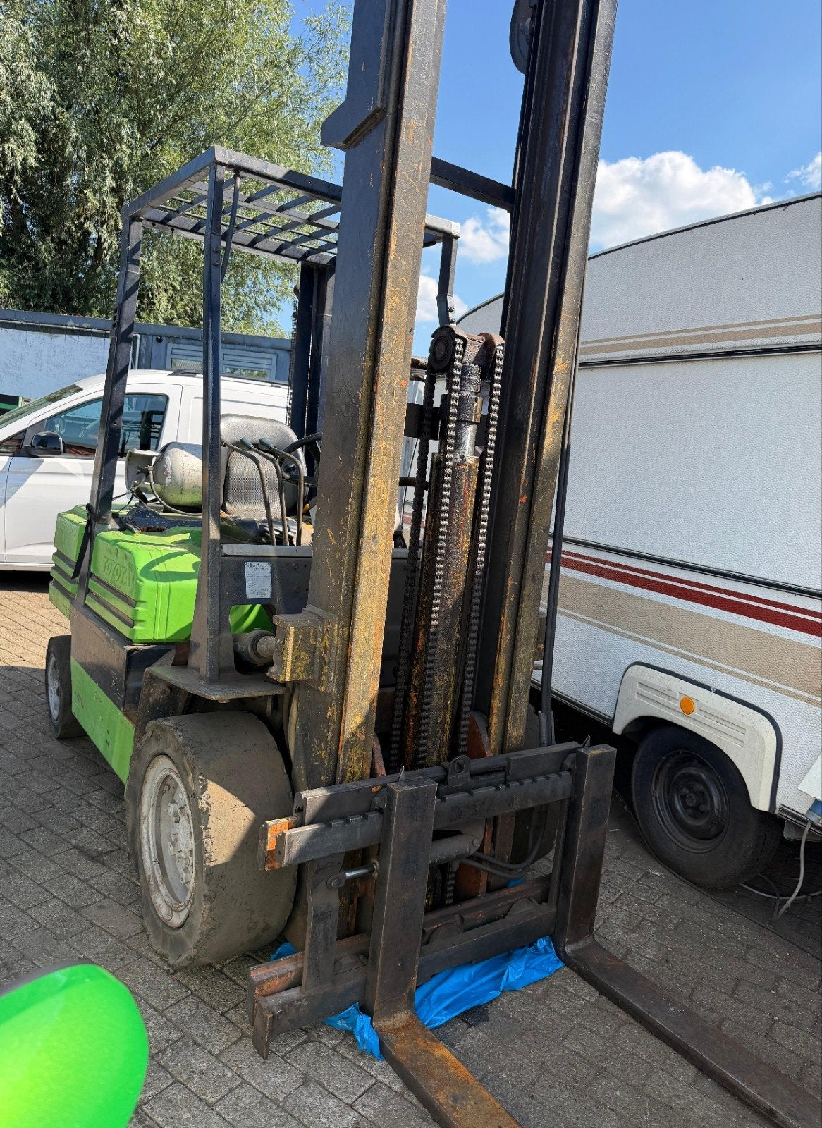 Toyota 3 Tons Heftruck 02-5FG30 – LPG – 3,0 meter hefhoogte, Ophalen, LPG, Heftruck, Toyota