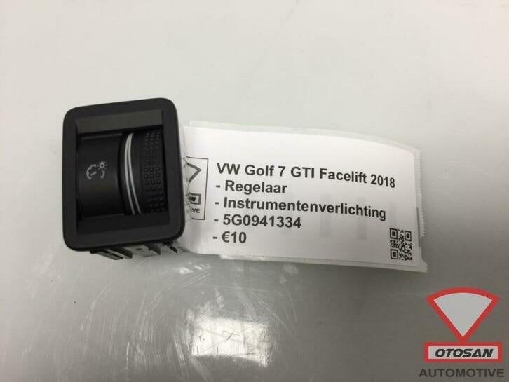 vw golf 7 gti facelift regelaar instrumentenverlichting 5g09, Gebruikt, Volkswagen, Volkswagen AG, Berliner Ring 2
38440  Wolfsburg, DE