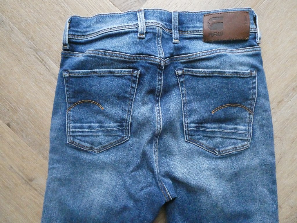 Mooie Gstar Kafey Ultra High Skinny wmn spijkerbroek 28-32, Blauw, Ophalen of Verzenden, Zo goed als nieuw, W28 - W29 (confectie 36)