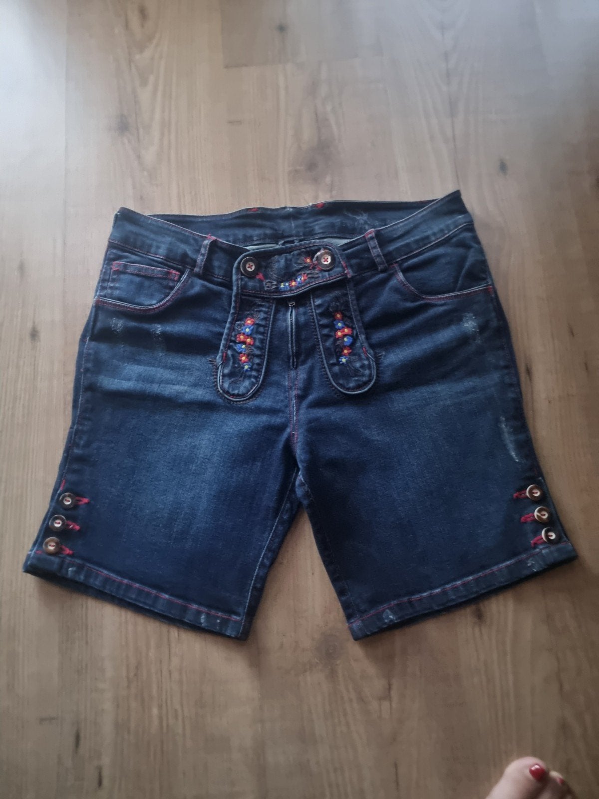 Trachten Denim short SPIETH & WETSY, Maat 38/40 (M), SPIETH & WETSKY, Ophalen of Verzenden, Overige thema's