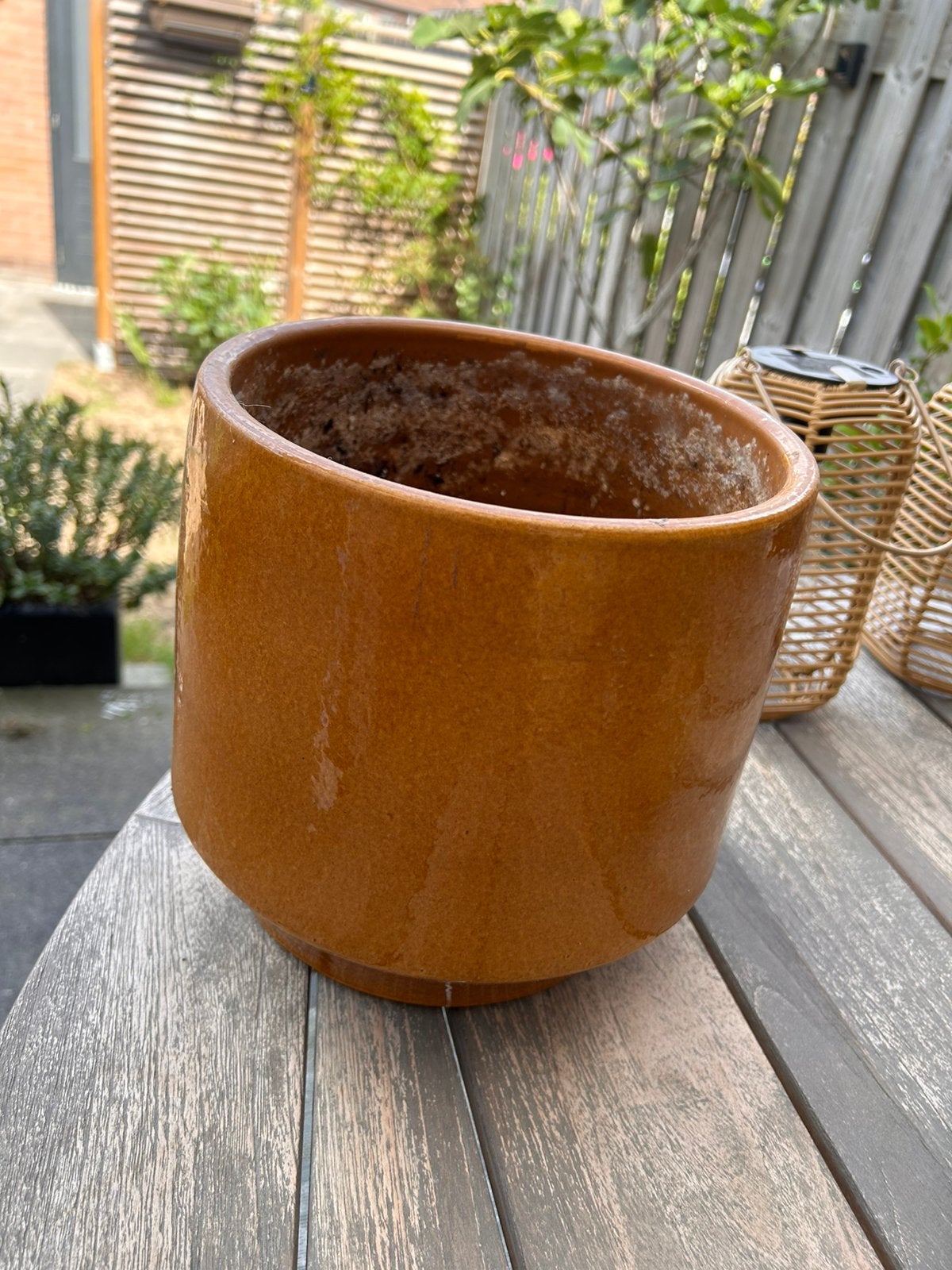 Stenen pot binnen, Tuin en Terras, Ophalen, Steen, Rond, Binnen