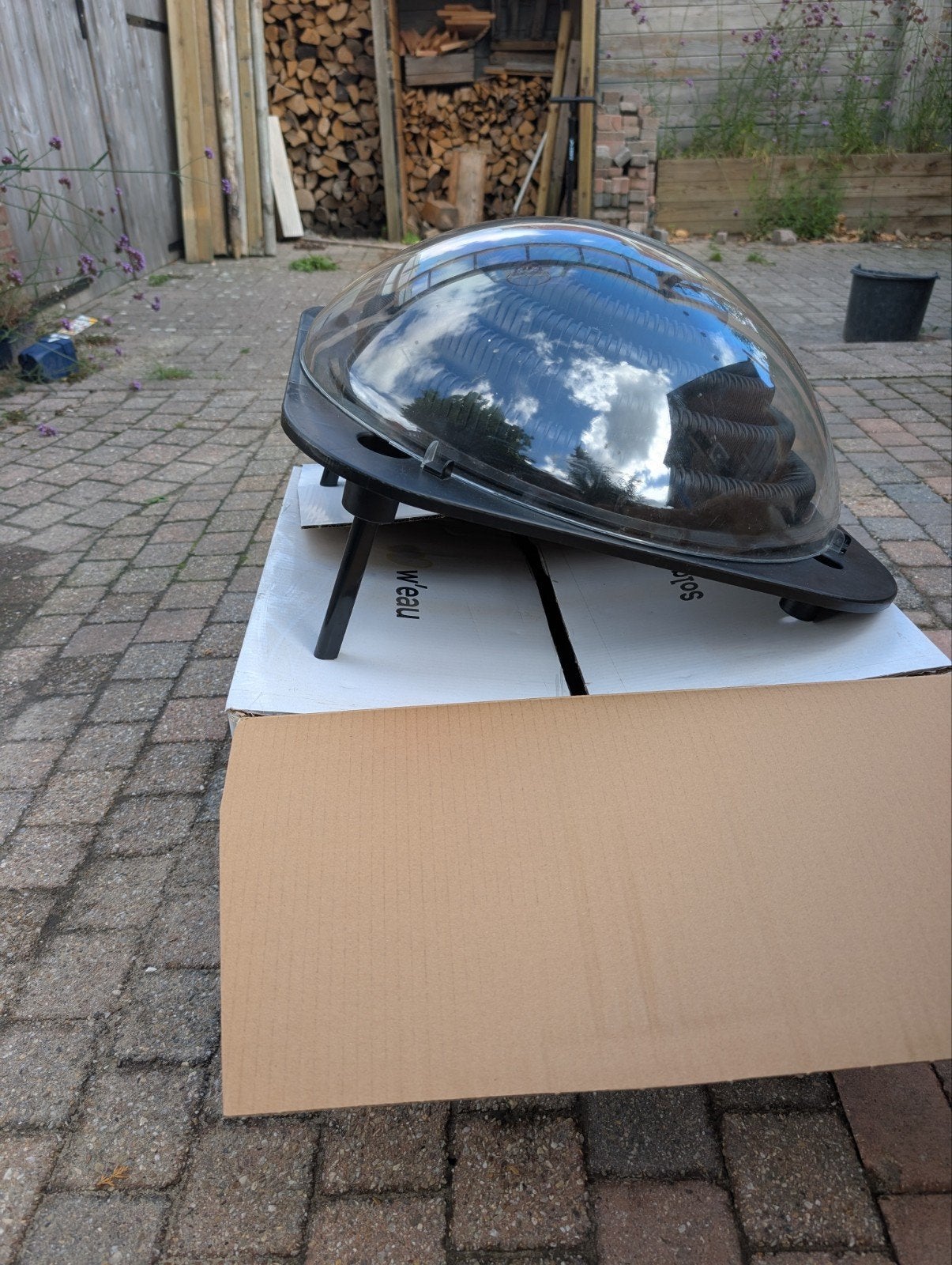W'eau Solar Dome Zwembadverwarming, zo goed als nieuw., Ophalen, Zo goed als nieuw, Verwarming