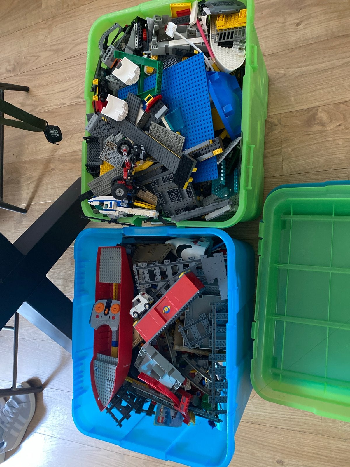 Grote partij LEGO city en technik, Lego, Lego, Gebruikt, Lego