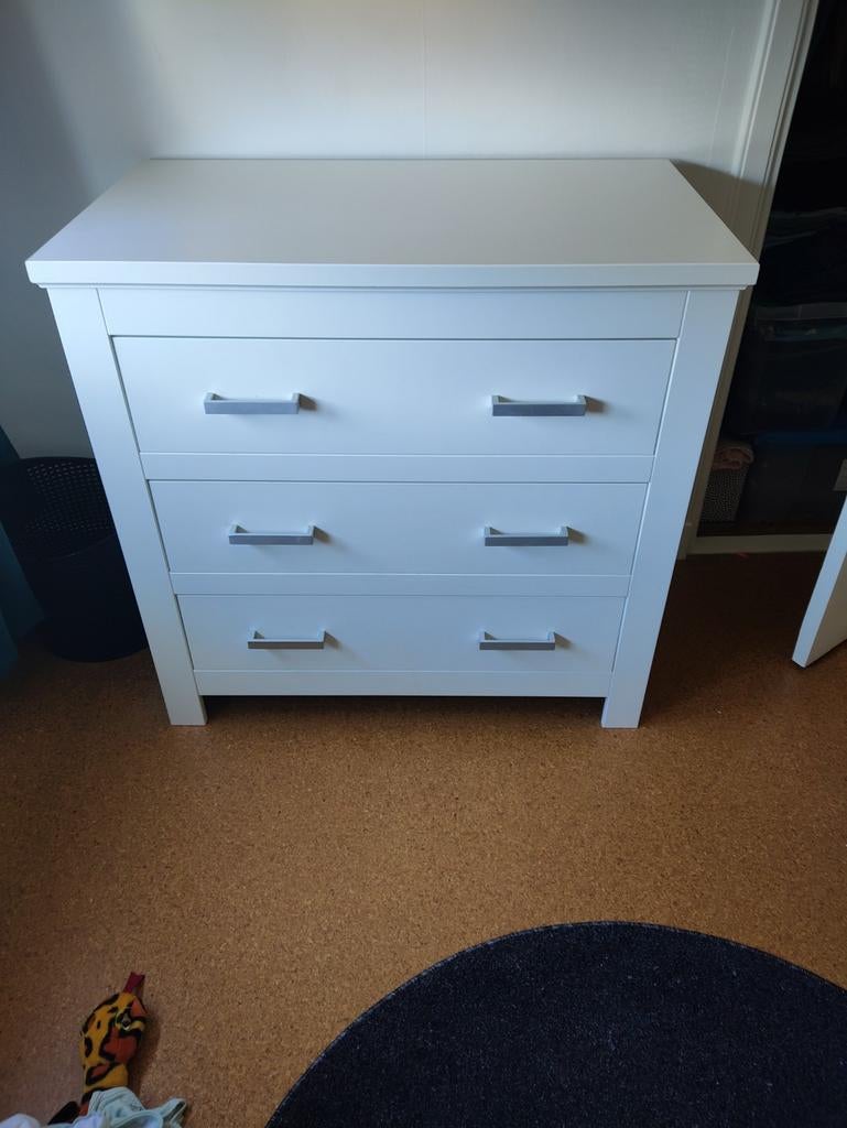 Bopita commode ladekast wit, Ophalen, Gebruikt, 50 tot 70 cm, 100 cm of meer