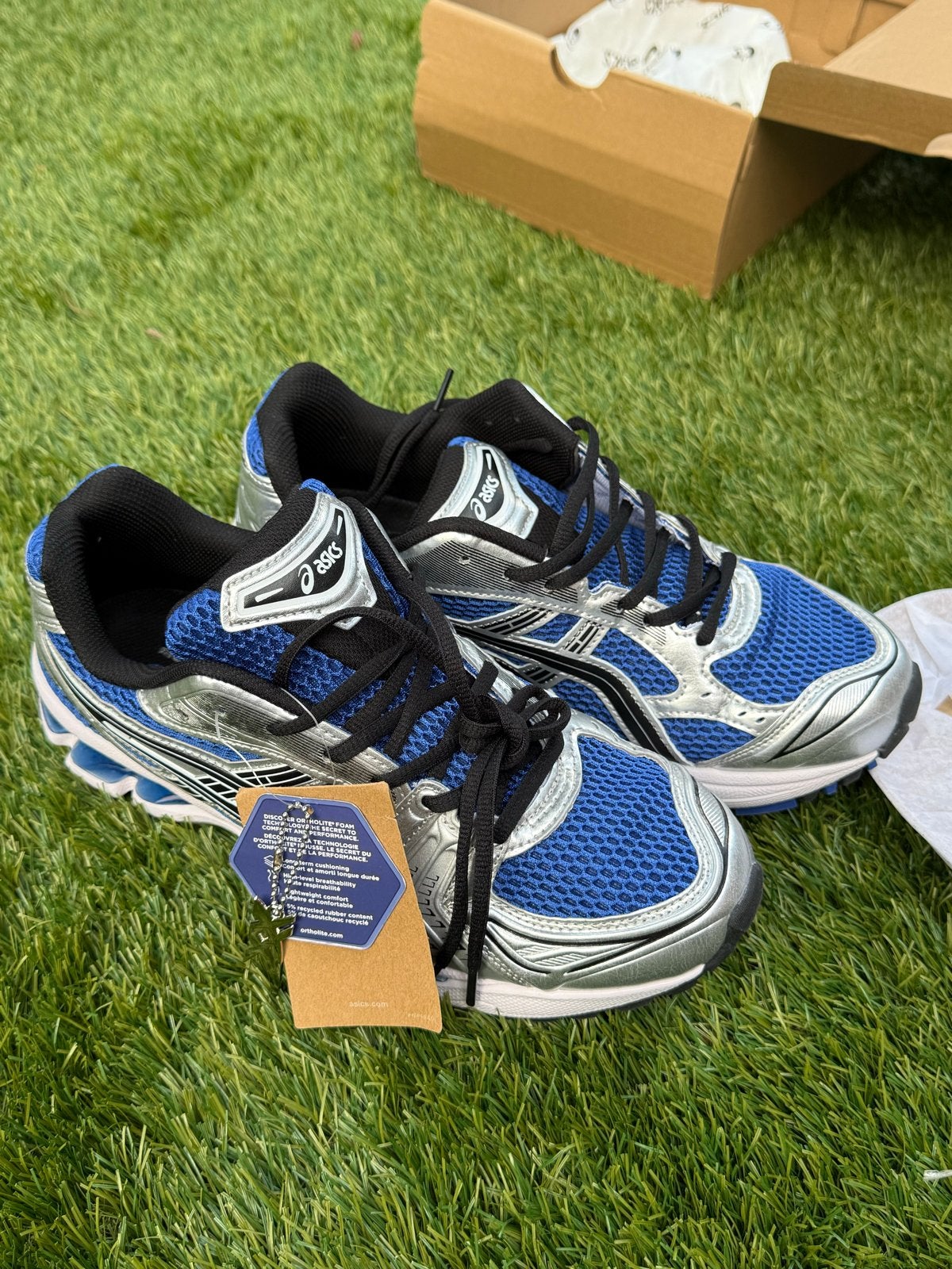 Asics Kayano 14 - Nieuw - Maat 44 (valt kleiner), Ophalen of Verzenden, Nieuw, Blauw, Sneakers of Gympen