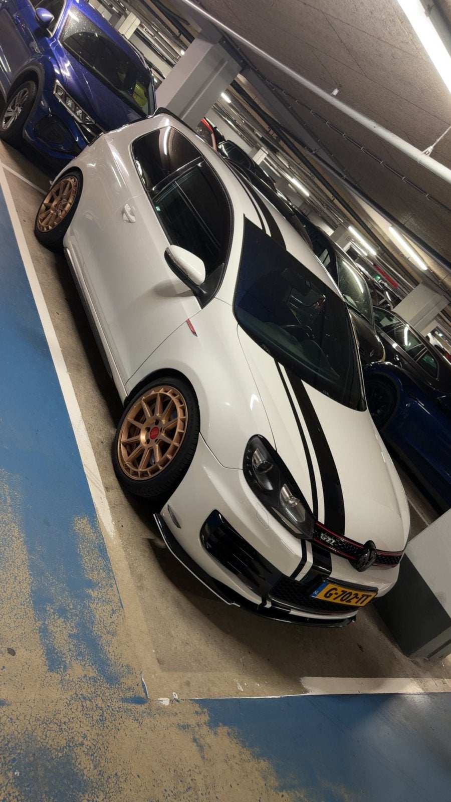 Volkswagen Golf GTI DSG2010 stage 2 ruilen w204 mercedes evt, 4 cilinders, Wit, 14 km/l, 1314 kg