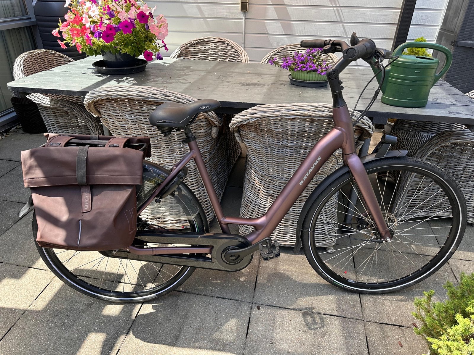Batavia fiets met schijfremmen en versnellingen, Fietsen en Brommers, Fietsen | Dames | Damesfietsen, Overige merken, 53 tot 56 cm